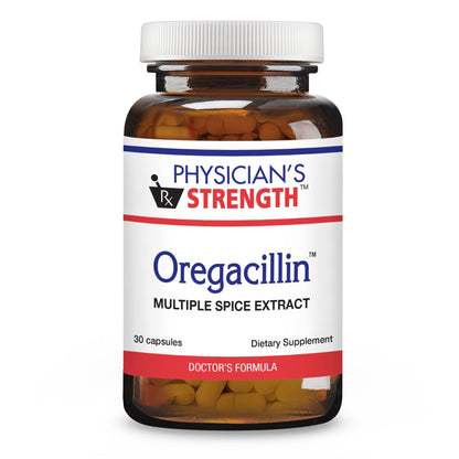 Physician's Strength Oregacillin - 30 Capsules | Multi-Spice Extract for Respiratory Health