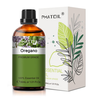 Oregano Essential Oil 30ml | PHATOIL Aromatherapy for Diffusers, DIY Soap & Candles