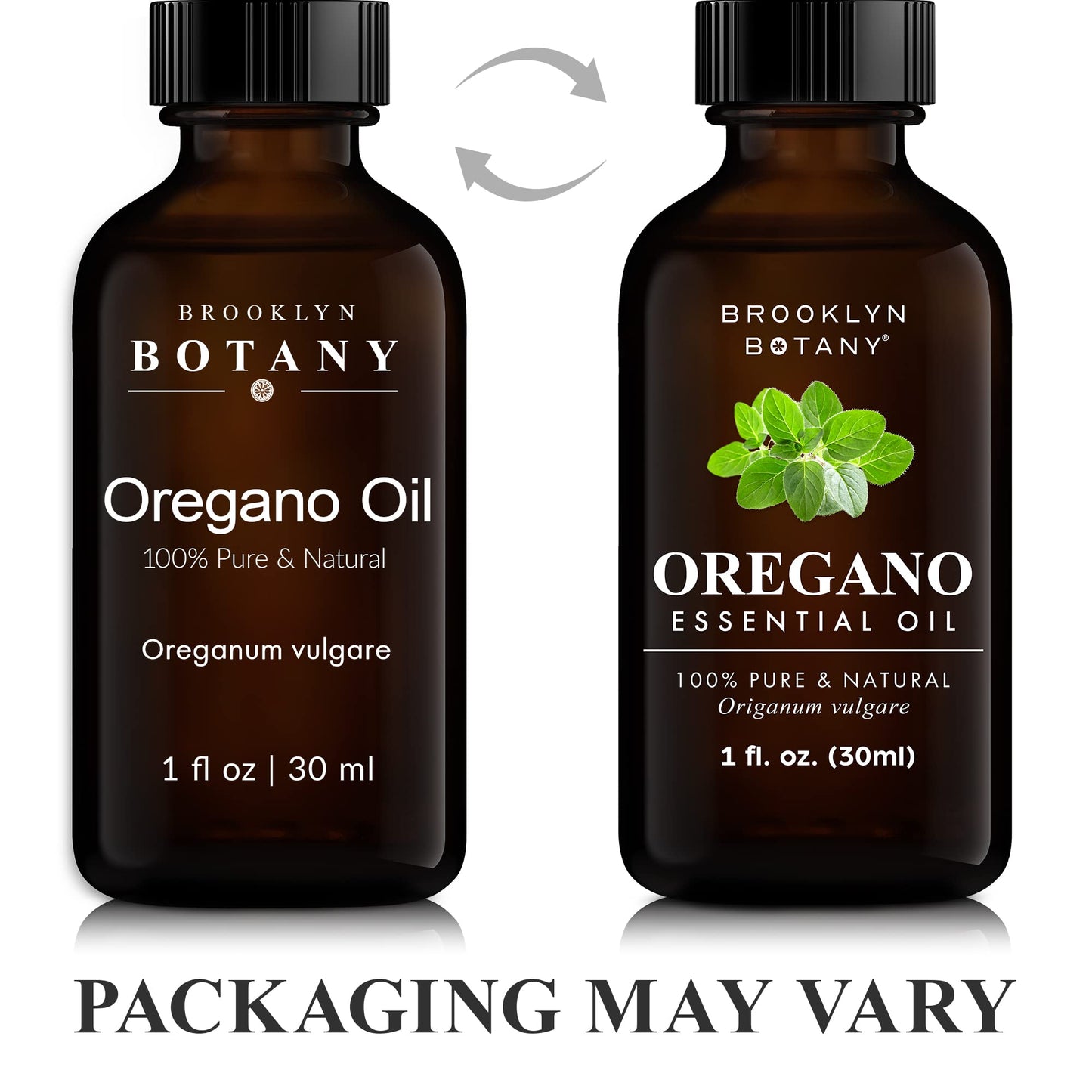 Brooklyn Botany Oregano Essential Oil - 100% Pure & Natural, Premium Grade (1 Fl Oz)