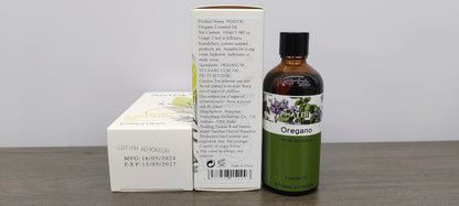 Oregano Essential Oil 100ml | PHATOIL Pure Aromatherapy Oil for Diffusers, Humidifiers, Candles & Soap
