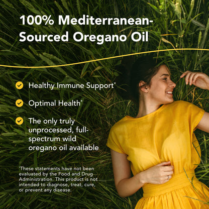 Oreganol P73 Wild Oregano Oil 0.45 fl oz - Organic, Unprocessed, Non-GMO - 194 Servings