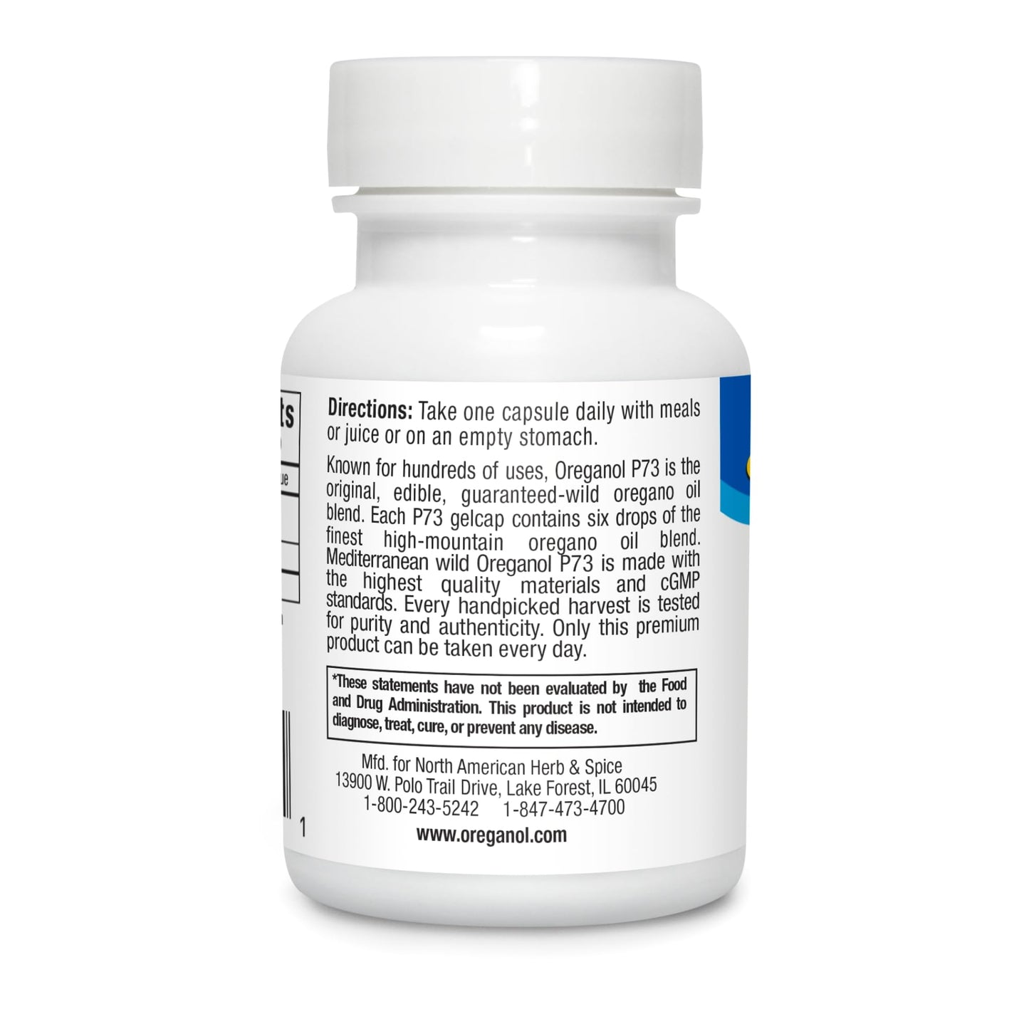 Oreganol P73 Gel-Capsules 60-Count - North American Herb and Spice