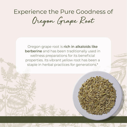 Oregon Grape Root Wildcrafted - 4 oz Pouch | Starwest Botanicals