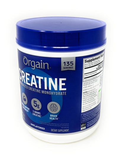 Orgain 5g Micronized Creatine Monohydrate - Unflavored, 1.48 lbs
