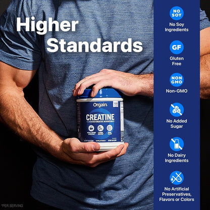 Orgain 5g Micronized Creatine Monohydrate - Unflavored, 1.48 lbs