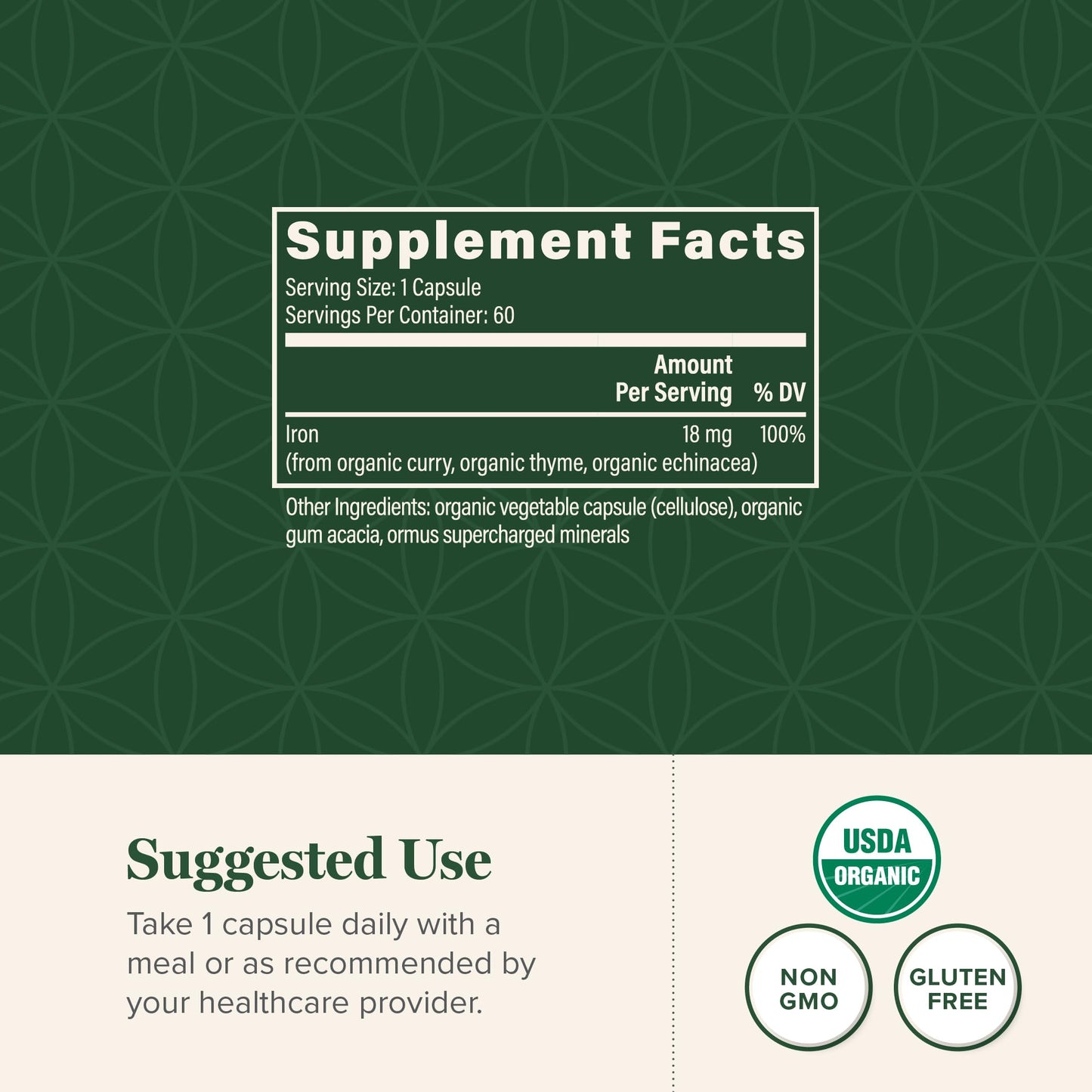 Global Healing Liquid Iron Supplement (2 oz) – Blood Builder with Curry Leaf