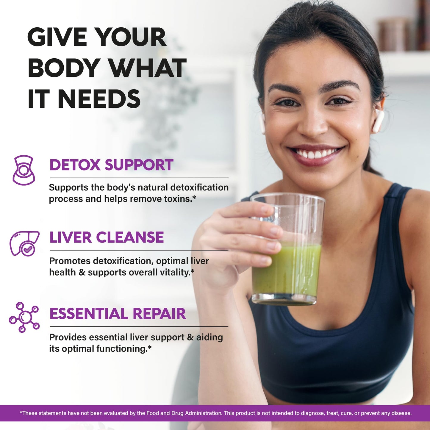 Milk Thistle Liver Cleanse Detox & Repair – 80% Silymarin, Made in USA | 120 Caps