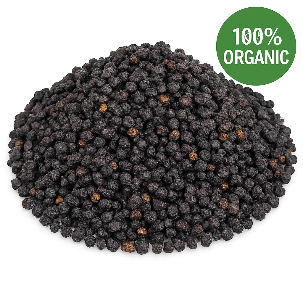 Organic Dried Elderberry Fruit (Sambucus Nigra) 6 oz - Organic Bio Herbs