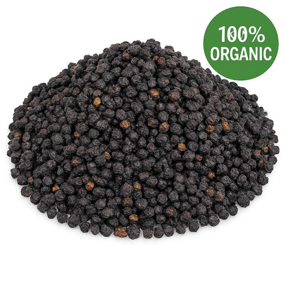 Organic Dried Elderberry Fruit (Sambucus Nigra) 6 oz - Organic Bio Herbs