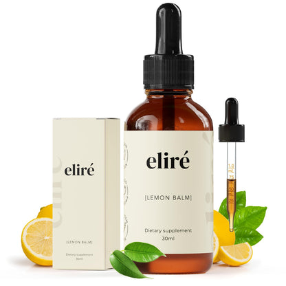 Organic Lemon Balm Drops (10:1) – Alcohol-Free Extract | Digestive Support | 1 fl oz