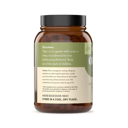 Complete Natural Products Organic Olive Leaf Capsules - 550mg, 100 Count, 1100mg per Serving (Pack of 2)