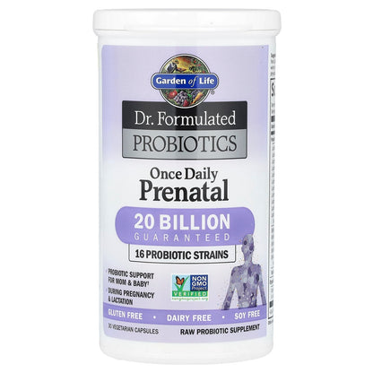 Garden of Life Dr. Formulated Once Daily Prenatal Probiotic - 20B CFU, 16 Strains