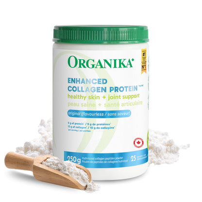 ORGANIKA Collagen Enhanced - 250 g | Grass-Fed, American Cattle