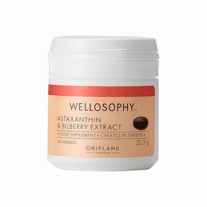Oriflame Wellness Astaxanthin & Bilberry Extract - Antioxidant Supplement