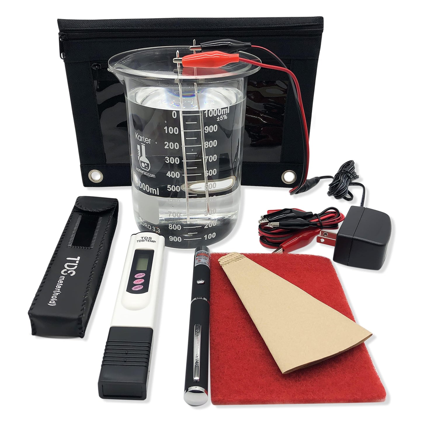 Original Chris Colloidal Silver Generator Kit with 99.99% Pure Wire. Just add Distilled Water and a jar!