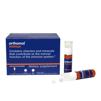 Orthomol Immun: Daily Immune Support with 25 Micronutrients – 30-Day Pack