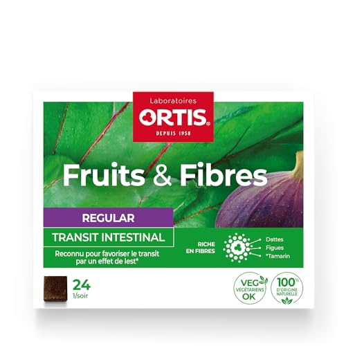 Ortis Fruits & Fibres Regular 24 Cubes - Classic Fruit & Fiber Snack