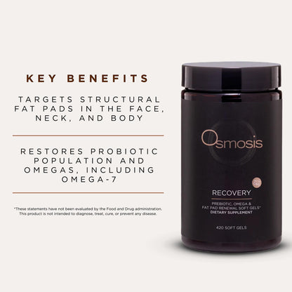 OSMOSIS Recovery – Facial Volume Renewal, 420 Soft Gel Caps