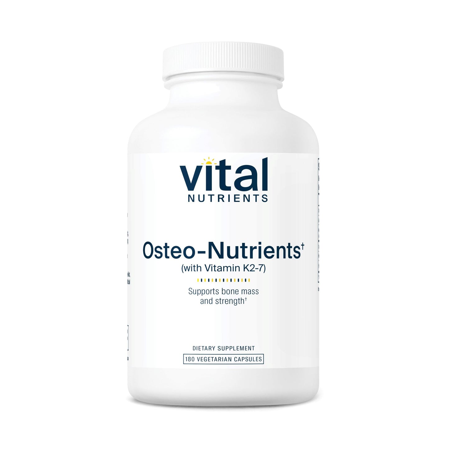 Vital Nutrients Osteo-Nutrients – K2+D3, Calcium & Magnesium for Bone & Heart Health