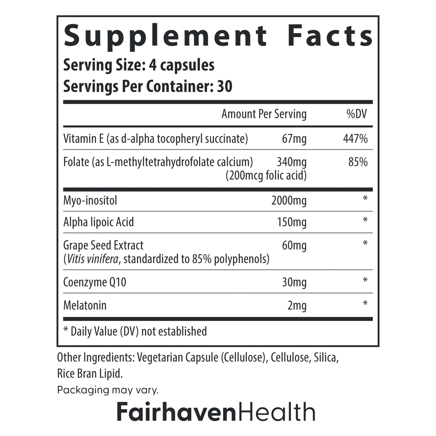 OvaBoost Fertility Supplement for Women | Ovulation & Egg Quality