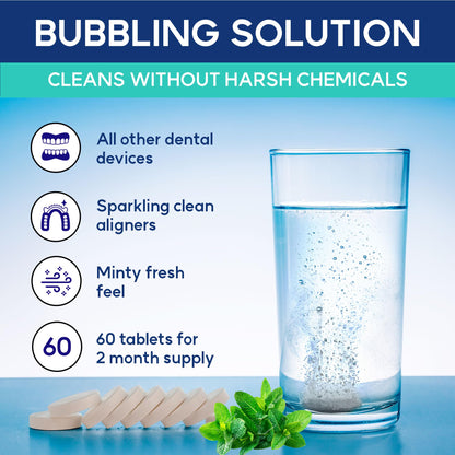 Difiney Anti Snoring Device Cleaner Tablets – Retainer & Invisalign Cleaner