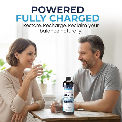 My Doctor Suggests Alkaline Structured Silver Liquid 30ppm – Immune & Gut Support (16 oz)