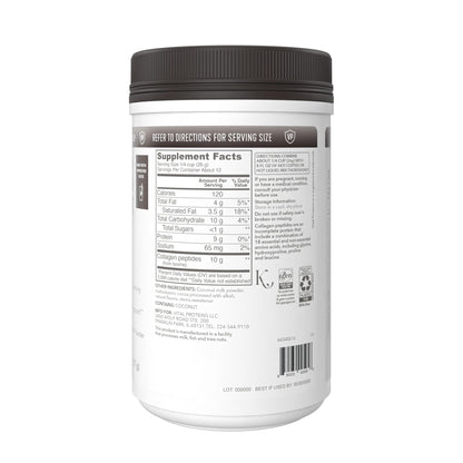 Vital Proteins Collagen Peptides Powder – Mocha Coffee Creamer for Hair, Skin & Nails Support | 11.2 oz