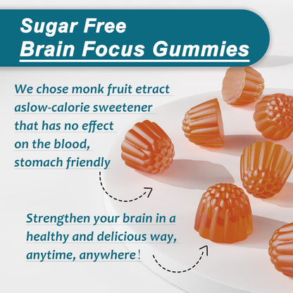 11-IN-1 Brain Supplement for Memory & Focus - 2 Packs | Neviss