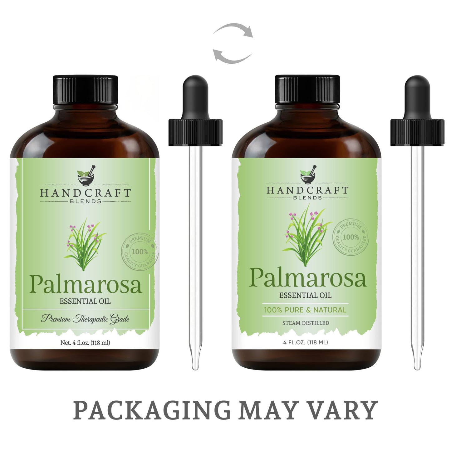 Handcraft Blends Palmarosa Essential Oil - 4 oz - Pure & Natural