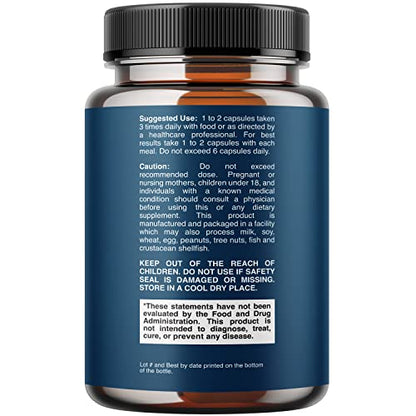 Digestive Enzyme Supplements for Gut Health - Pancreatin Digestive Enzymes for Digestion Upset Stomach Relief and Leaky Gut Repair - Pure Enzymes Digestion Supplement Women and Men
