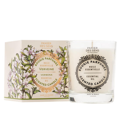 Panier des Sens Verbena Candle – Hand-Poured in Provence, 55h Burn Time, 6.3 oz