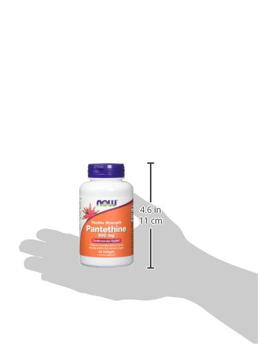 Pantethine 600 mg – 60 Softgels (Pack of 2) | Cardiovascular Health Support