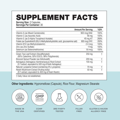 Papillex Dietary Supplement Tablets – All Natural Immune Support – 60 Capsules per Bottle (3 Pack)