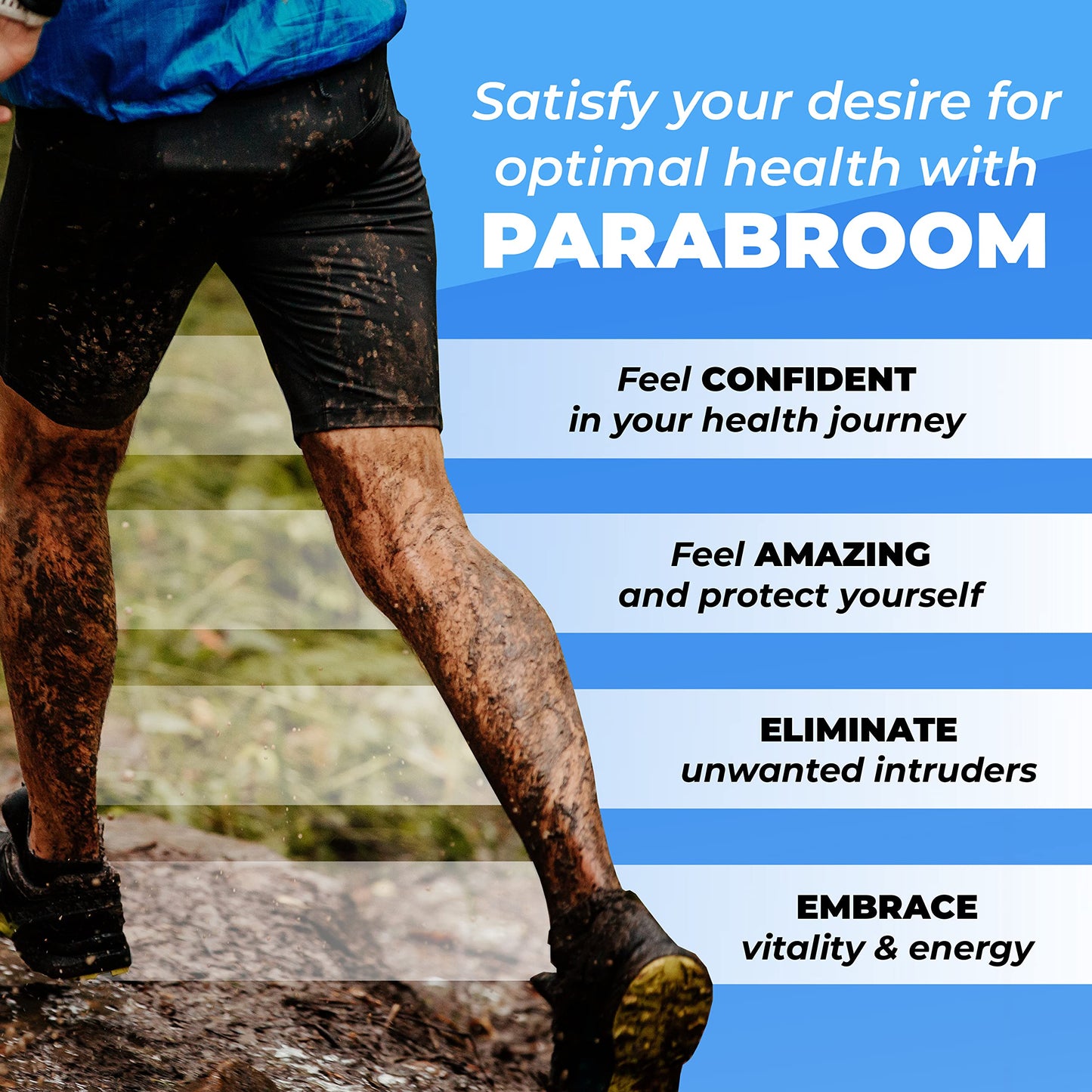 PUREHEALTH RESEARCH Parabroom – Gut Cleanse & Digestive Support – 60 Capsules