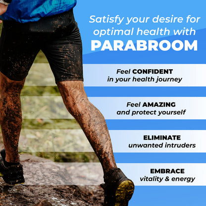 PUREHEALTH RESEARCH Parabroom – Gut Cleanse & Digestive Support – 60 Capsules