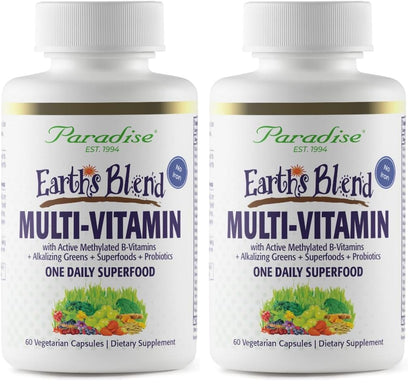 Paradise Herbs Earth's Blend Multivitamin for Men – Pack of 2