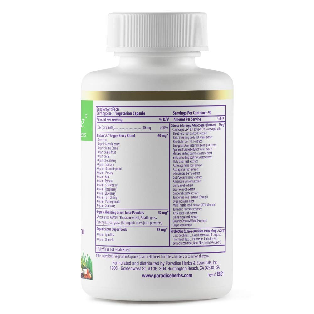 Paradise Herbs Zinc Picolinate for Immune Support