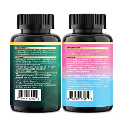 Parrox Radiant Wellness Bundle – Sea Moss, Collagen, Turmeric, Biotin & More