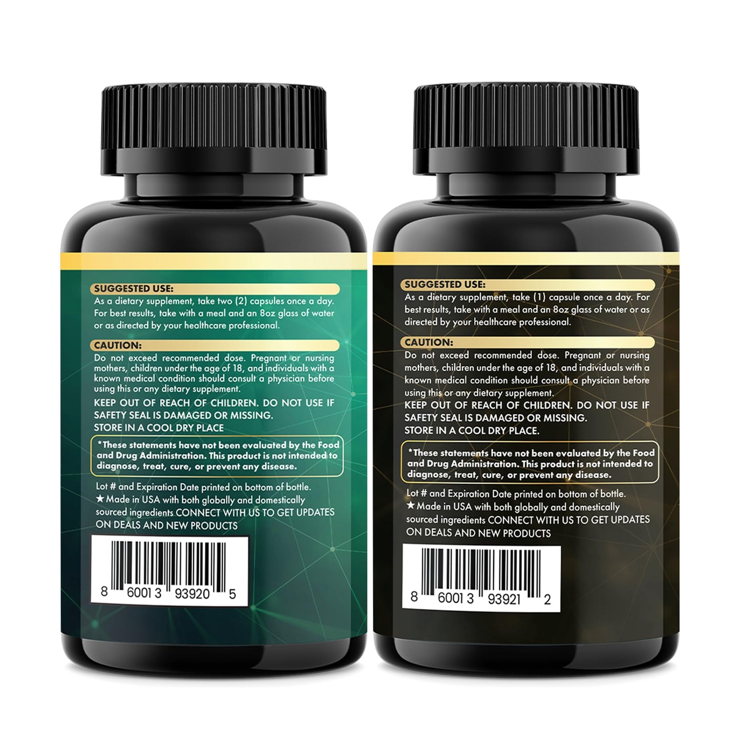 Parrox Dynamic Vitality Bundle - Shilajit & Sea Moss (1 Pack)