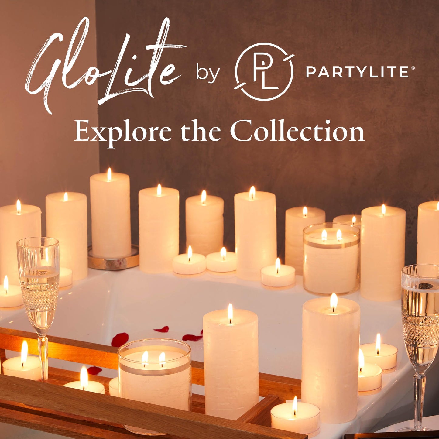 PartyLite GloLite Fig Fatale Jar Candle – 60 Hour Burn Time, World's Brightest Candle