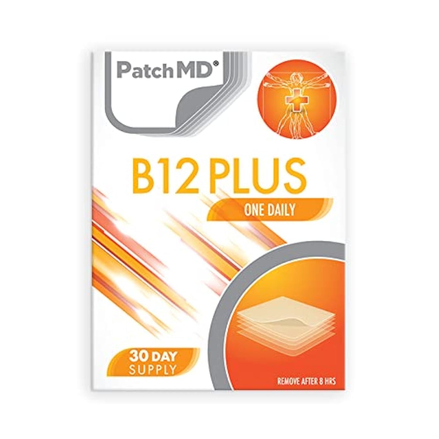 PatchMD B12 Energy Plus Patches | Vitamin B12 Transdermal Patch