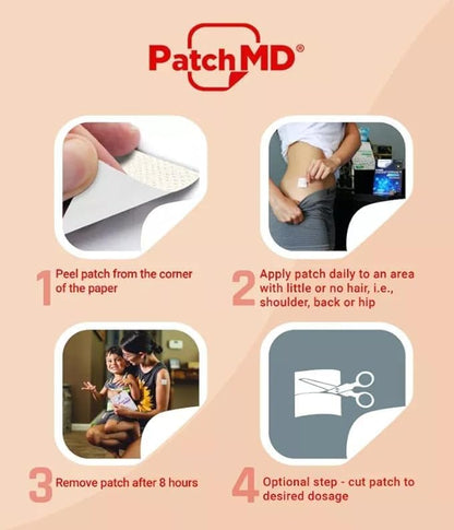 PatchMD Focus Patch Topical Patch - 30-Day Supply