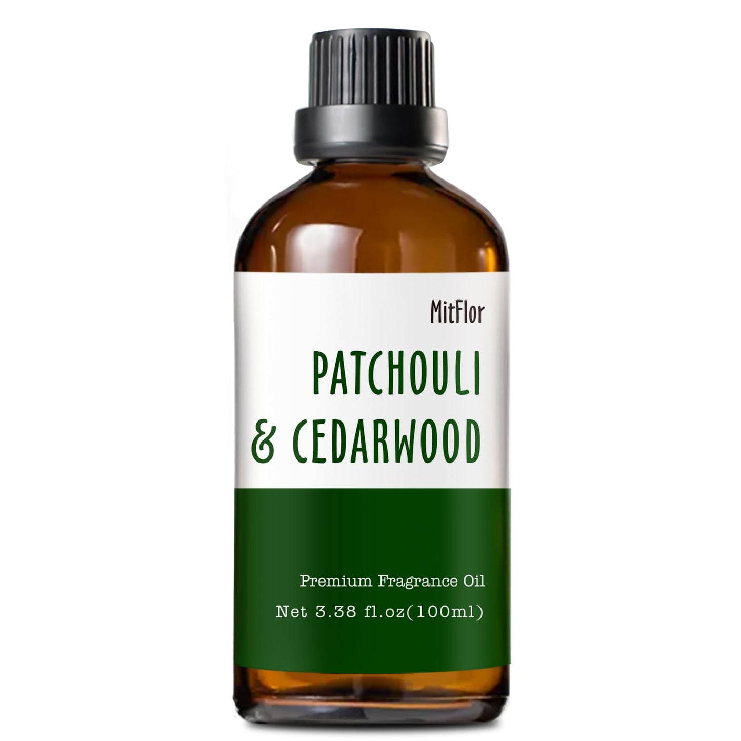 Patchouli & Cedarwood Fragrance Oil – Large Size Premium for Soap, Candle Making & Diffuser | MitFlor
