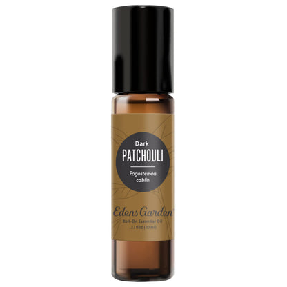 Patchouli-Dark Essential Oil Roll-On – 10ml | Edens Garden | Pure & Therapeutic
