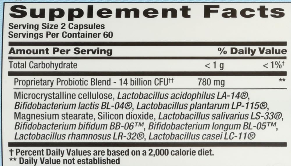 PB8 Pro-biotic Acidophilus 120-count (Value Pack of 2) - Probiotic Supplement