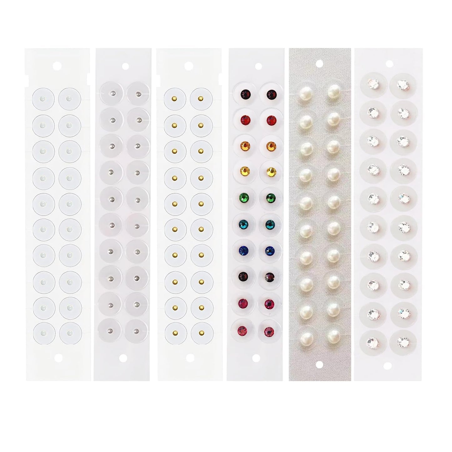 Pddolw Ear Seeds Acupuncture Kit - Relaxation, Easy Application & Durable Beauty Support - 120 Pcs