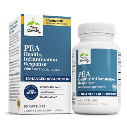 Terry Naturally Pea Healthy Inflammation Response – Joint Health & Performance (60 Capsules)