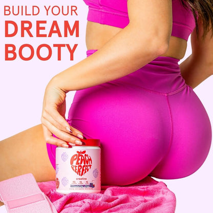 Peach Perfect Creatine for Women – Glute Muscle Support, Pink Lemonade