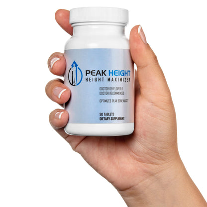 Peak Height Grow Taller Pill – 6 Month Supply (90 Tablets x6) – Doctor Recommended