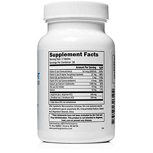 Peak Height Grow Taller Pill – 6 Month Supply (90 Tablets x6) – Doctor Recommended